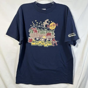 Camiseta grande vintage Hard Rock Café Toronto Canadá edición limitada hockey alce - Imagen 1 de 10