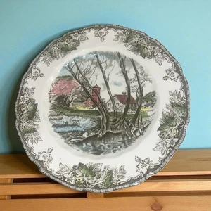 Johnson Brothers Friendly Village, England: Round Salad Plate 8” - Picture 1 of 7