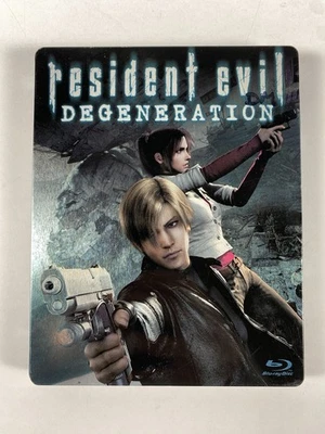 Resident Evil Degeneration - Steelbook (Blu-ray, DVD, 2010, 2 Disc)  Foto 1 de 3