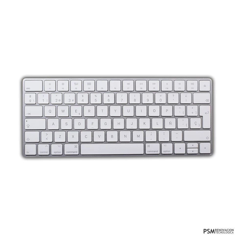 Apple A1644 Teclado Wireless Bluetooth plateado B395 - Imagen 1 de 3