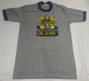 Camiseta De Colección Rara Gone Bananas Roach Clásica 1974 Para Hombres Grande 42-44 Sears Bodywear - Imagen 1 de 18