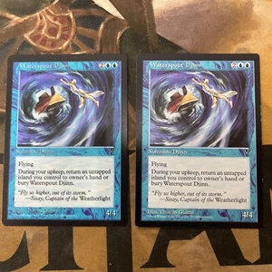 MTG Magic The Gathering REGISTRATION ERROR Waterspout Djinn Misprint Rare - Picture 1 of 3