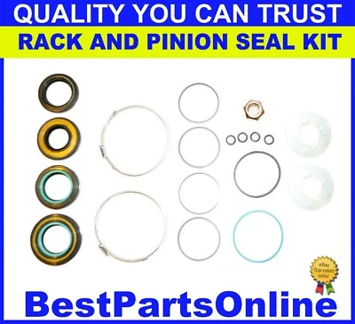 Kit de sellado de piñón y cremallera de dirección asistida para Mitsubishi Mirage 1986-1988 Foto 1 de 4