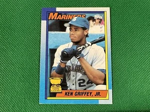 1990 Topps #336 Ken Griffey Jr. Bloody Scab Variation Error Seattle Mariners - Picture 1 of 1