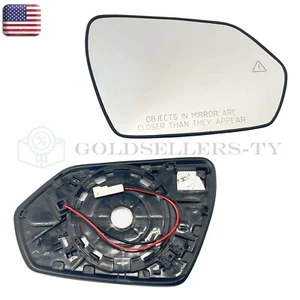 Passenger Side Mirror Glass Heated W/Blind Spot for Hyundai Elantra 2021-2023 - Picture 1 of 8