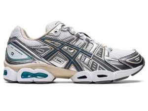 Entrenador para correr Asics Gel Nimbus 9 para hombre gris acero Reino Unido tallas: 8,5, 10 - Imagen 1 de 7