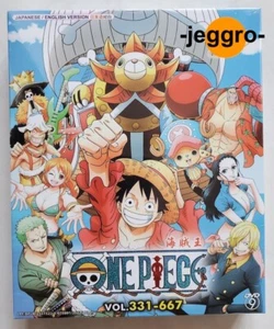 Anime DVD ONE PIECE Vol. 331-667 BOX 2 ENGLISH VERSION & SUB All Region - Picture 1 of 2