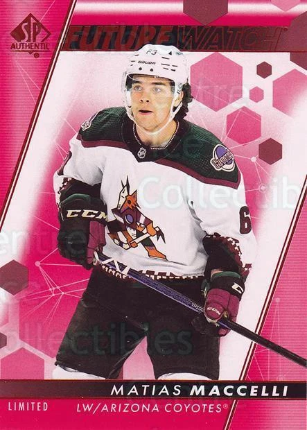 2022-23 SP Authentic Red #115 Matias Maccelli - Image 1 of 1