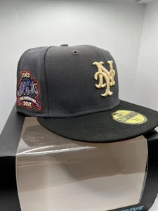 7 3/8 Capsule Mützen New York Mets New Era Exclusive Fitted 40th Anniversary 2002 - Bild 1 von 3