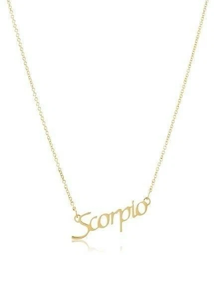Collar de oro zodiaco Escorpio 131973 Rebecca Minkoff Foto 1 de 1