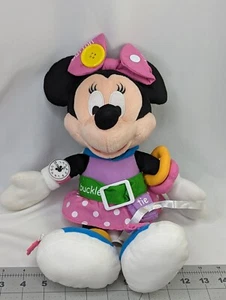 Disney Minnie Mouse Talking Plush Dress Me 14 Inch Stuffed Animal Toy - Picture 1 of 9