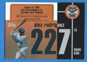 Topps A-Rod Road to 500 #227 2007 Alex Rodriguez Rangers - Imagen 1 de 1
