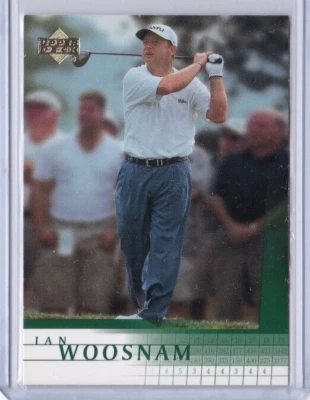 IAN WOOSNAM 2001 UPPER DECK GOLF CARD # 35  GOLF HOF ID6 - Image 1 of 2