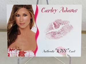 Bench Warmer 2003 Carley Adams Kiss Card - Bild 1 von 2