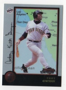1998 Bowman Chrome International Tony Gwynn # 22