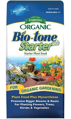 Espoma Organic Bio-Tone Starter Plus 4-3-3 Alimentos naturales y orgánicos con ambos E... Foto 1 de 4