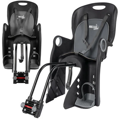 MalTrack Kinder Fahrradsitz für Fahrrad Kindersitz mit Gürtel  bis 22kg Schier - Bild 1 von 4