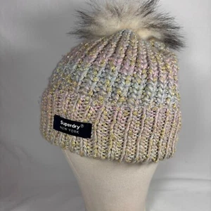 Superdry Bommelmütze sehr guter Zustand Einheitsgröße Winter warm - Bild 1 von 8