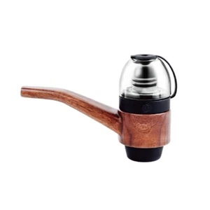 Huisfun Walnut Electric Smoking Pipe USB cable, glass smoke pan, silicone case - Picture 1 of 2