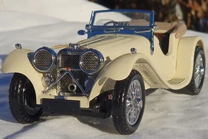 Franklin/Danbury mint 1:24 1938 Jaguar Ss100 Classic British Heritage Model 118 - Picture 1 of 16