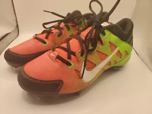 TACCHETTI SOFTBALL NIKE KIDS 684681-610 HYPERDIAMOND KEYSTONE BASEBALL BAMBINI GRANDI 9,5 - Foto 1 di 14