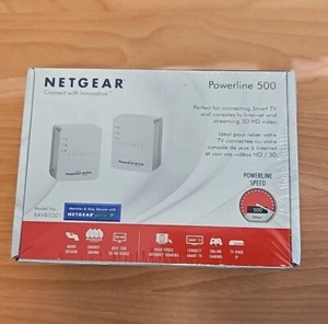 NETGEAR Powerline 500 1-Port Starter Kit - XAVB5201 NEW - Picture 1 of 6
