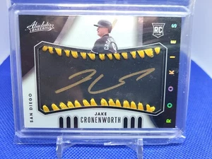 2020-21 Panini Absolutely Baseball Rookies Auto Jake Cronenworth /25 Padres - Picture 1 of 1