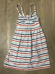 Tommy Bahama Patriotic Fourth of July Red White Blue Girl's Dress Size 5 - Picture 1 of 3