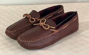L.L. Zapatilla Bean Moosehide II Mocasín Forrada de Vellón Para Hombres Hecha en EE. UU. Talla 10 M Nueva en Caja - Imagen 1 de 14