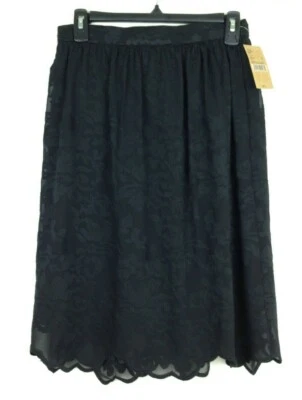 Falda Cremieux Nueva Missy Talla 2 Negra Precio de venta sugerido por el fabricante: 89,00 USD Foto 1 de 4