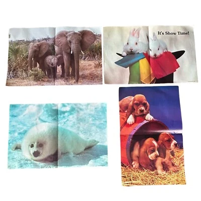 Troll Associates Posters Troll Book Club 1982 1983 Good Condition Ships Quickly - Image 1 of 4