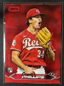 2024 Stadium Club Connor Phillips Rookie Gold Foil SP Reds Rookie #68 - Picture 1 of 2