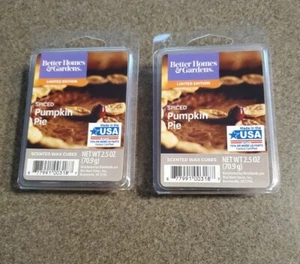 Better Homes and Gardens Spiced Pumpkin Pie Wax Cubes Melts - 2 New packs 2.5 oz - Picture 1 of 2