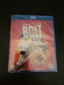 Walt Disney BOLT 3D blu-ray John Travolta & Miley Cyrus Factory Sealed - Picture 1 of 2