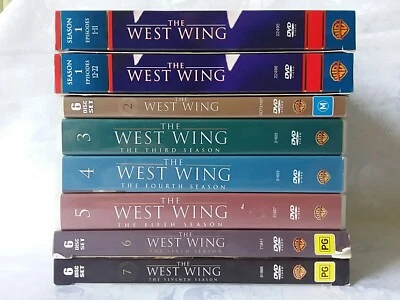 The West Wing Season 1 2 3 4 5 6 7 DVD 1999 Region 4 - image 1 of 4