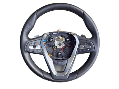 2019-2024 BMW 330i 330e 340i G20 HEATED STEERING WHEEL & SWITCHES OEM 0746887 - Image 1 of 4