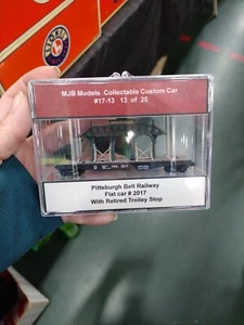 MJB Models Pittsburgh Belt Railway Flat Car #2017 - Picture 1 of 2
