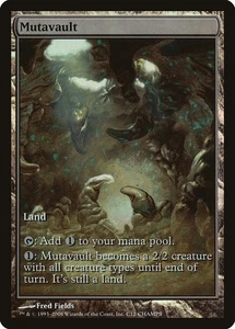 1x FOIL Mutavault CHAMPS Promo - Lightly Played (LP) - MTG Magic the Gathering - Picture 1 of 3