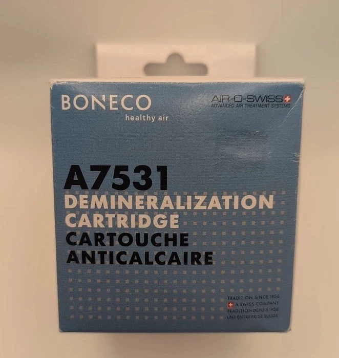 Genuine AIR-O-SWISS Humidifier Demineralization Cartridge AOS 7531 - Image 1 of 4