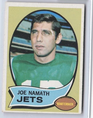1970 Topps Joe Namath #150 - Jets - Vg - D4164 - Image 1 of 3