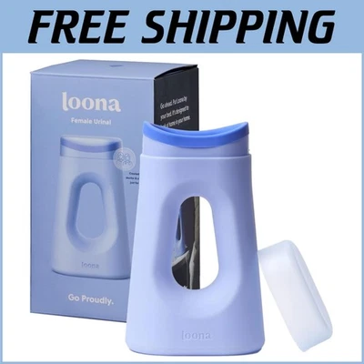 Urinario femenino Loona Premium - Diseño silencioso y a prueba de derrames para viajes y uso en exteriores Foto 1 de 4