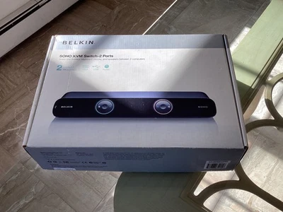 NEW Belkin F1DS102L SOHO KVM Switch PM00305 - Image 1 of 4