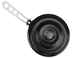 Hitzeverteiler Gasherd Emaille Emaliert Simmerplatte Gas Gasflammensieb Kochfeld - Bild 1 von 2