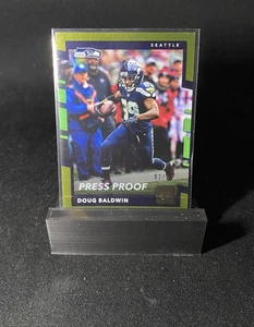 2017 Panini Donruss Doug Baldwin Gold Press Proof #216 Seahawks 01/50 - Imagen 1 de 2