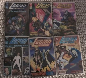 Lote de 6 Legion 1991-1993 #21 22 23 24 26 50 DC Comics primera impresión embolsado - Imagen 1 de 3