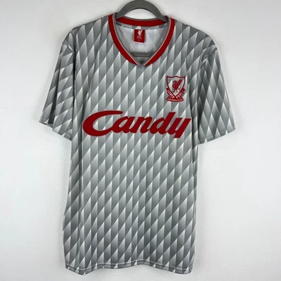 Liverpool 1989/1991 Away Football Shirt Soccer Jersey Retro Replicas Men's sz L - Image 1 of 4