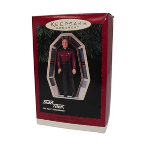 Adorno Hallmark Capitán Jean-Luc Picard en muy buen estado/casi nuevo - Imagen 1 de 1