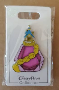 Pin Disney #141794 SDR - Botella de perfume princesa vitral - Rapunzel - Imagen 1 de 3