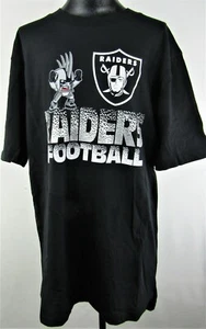 Oakland Raiders NFL Team Apparel Youth Mascot Style Tee - Picture 1 of 5