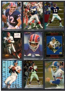 Lote de 16 tarjetas Brett Favre Jim Kelly John Elway Salón de la Fama - Imagen 1 de 4